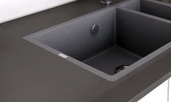 Lando 720 Granit Evye 1,5 Gözlü Damlalıksız