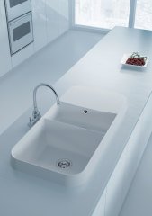 OPAL 1000 Granit Evye 1,5 Gözlü Damlalıklı