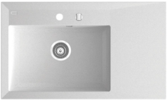 IVO 850 Tezgah Üstü Granit Evye 1 Gözlü Damlalıklı