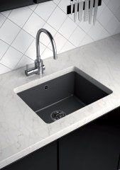 Fado 460 Granit Evye 1 Gözlü Damlalıksız Mermer Beyazı