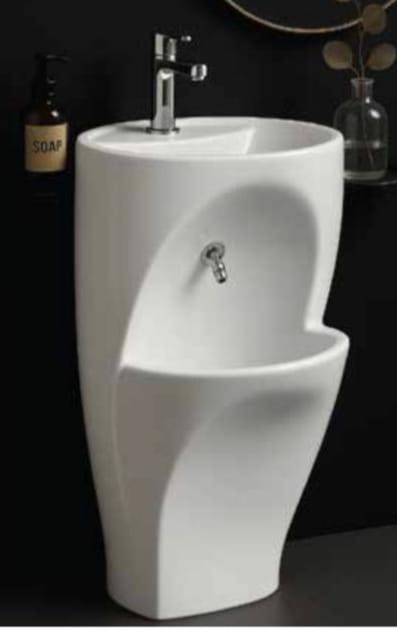 ABDEST LAVABOSU ALT BATARYA SENSÖRLÜ-ÜST BATARYA MANUEL