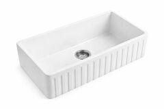 Seramik Tezgah Altı Tek Gözlü Mutfak Evyesi