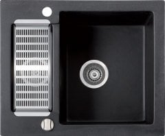 BARIO 600 Granit Evye 1,5 Gözlü Damlalıksız