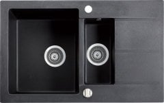 BARIO 800 Granit Evye 1,5 Gözlü Damlalıklı