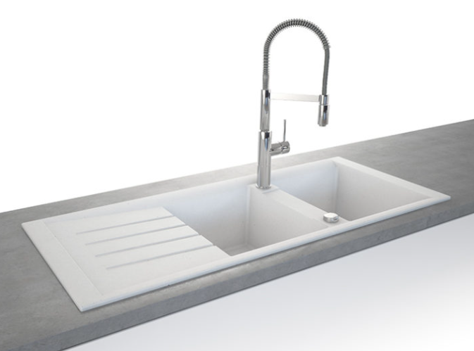 PROFIR1160 Granit Evye 2 Gözlü Damlalıklı