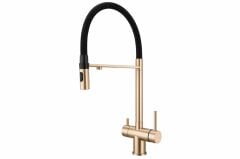 Yeni Nesil Arıtmalı / Spiralli Batarya PVD MATT GOLD CSS02