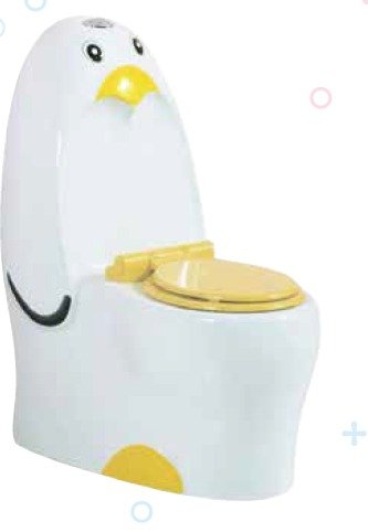 C03 Penguen Çocuk Klozeti Beyaz