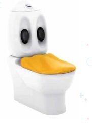 C05-2 Ducky Çocuk Klozeti Beyaz-sarı