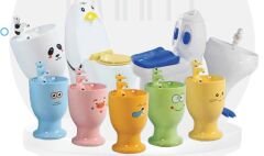 B05-2 Ducky Çocuk Lavabosu Sarı-Beyaz