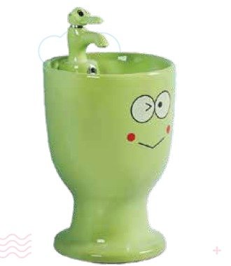 B04-5 Çocuk Lavabosu Yeşil