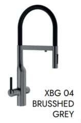 Pvd Kaplama Arıtmalı / Spiralli  Yeni Nesil Batarya BRUSSHED GREY XBG04