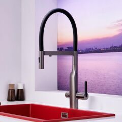 Pvd Kaplama Arıtmalı / Spiralli  Yeni Nesil Batarya  GUN METAL XBG04