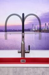 Pvd Kaplama Arıtmalı / Spiralli  Yeni Nesil Batarya  GUN METAL XBG04