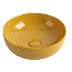 Cırclıght Tezgah Üstü Banyo Lavabosu Pastel Yellow 1034