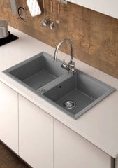 CIRE 870 Granit Evye 2 Gözlü Damlalıksız