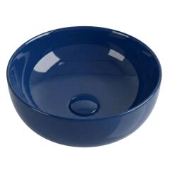 Cırclıght Tezgah Üstü Banyo Lavabosu Cobalt Blue 5013