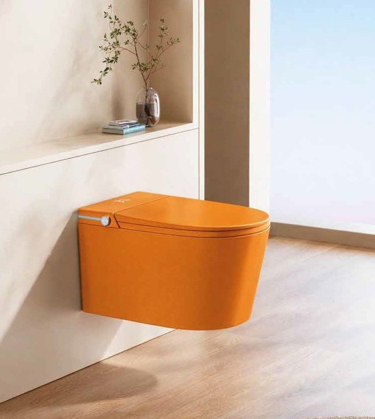 GR 1860B Femıcare Duvara Monte Smart Klozet Orange