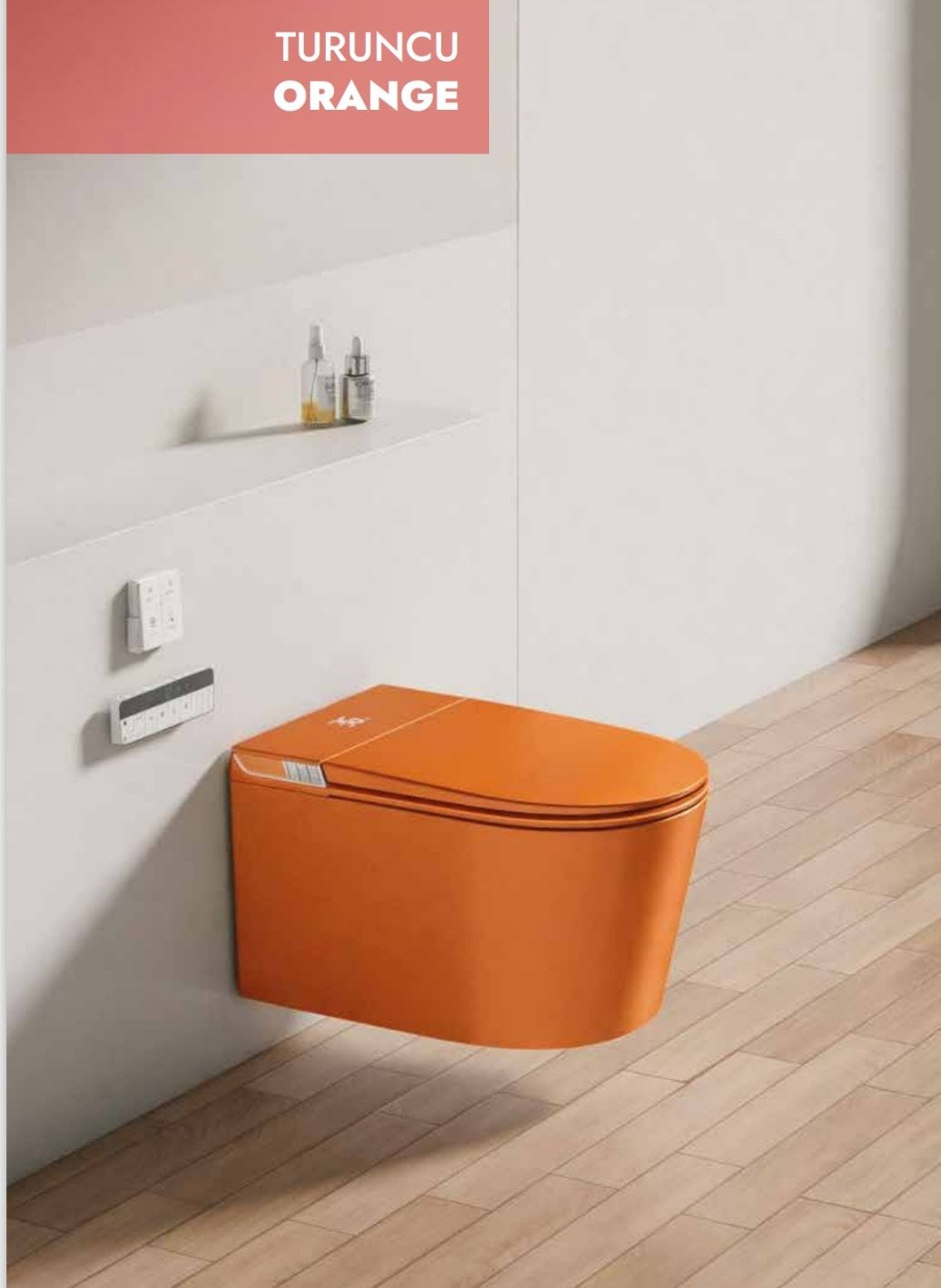 GR 1855 Duvara Monte Smart Klozet Orange