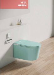 GR 1855 Duvara Monte Smart Klozet Green