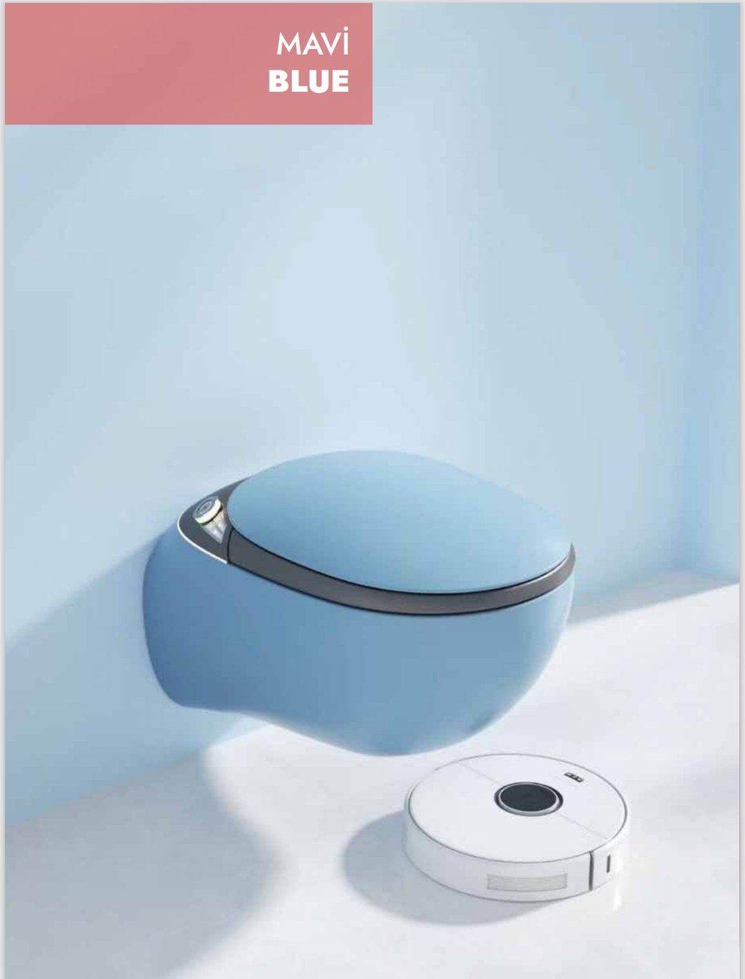 GR 1851 Duvara Monte Smart Klozet Blue