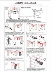 GR 1851 Duvara Monte Smart Klozet Pınk