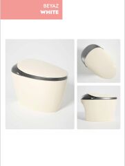 GR 1858 Duvara Monte Smart Klozet White