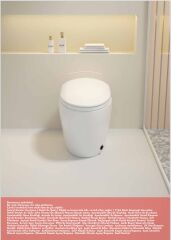 GR 1858 Duvara Monte Smart Klozet White