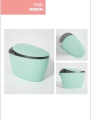 GR 1858 Duvara Monte Smart Klozet Green