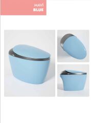 GR 1858 Duvara Monte Smart Klozet Blue