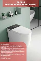 GR 1825 Duvara Monte Smart Klozet White