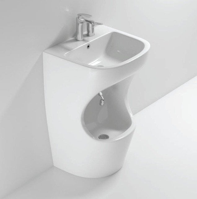 Abdest Lavabosu Alt ve Üst Batarya Manuel 3891