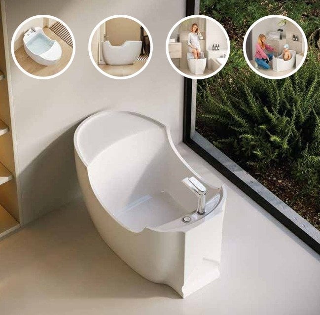 Oturmalı Abdest Lavabosu FT088A