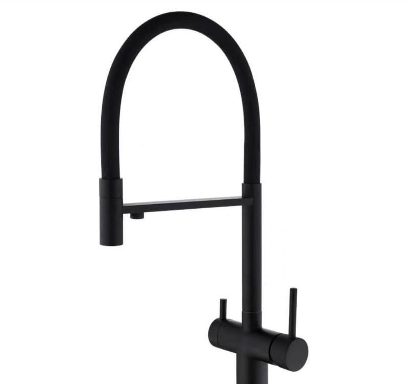 Yeni Nesil Arıtmalı/Spiralli Batarya Matt Siyah CSS04