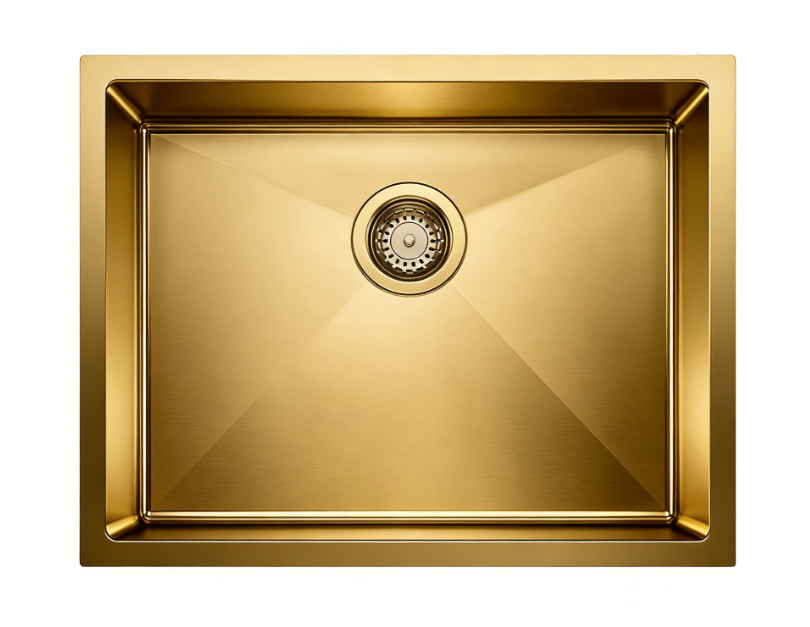 GR 5545  GOLD PASLANMAZ ÇELİK EVİYE