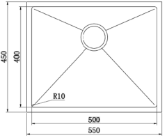 GR 5545  GOLD PASLANMAZ ÇELİK EVİYE