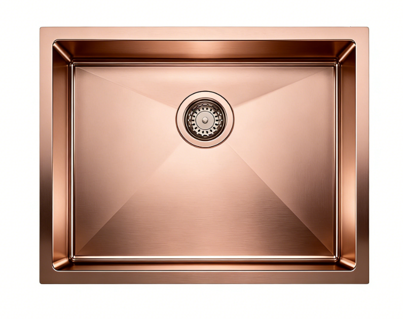 GR 5545  GOLD ROSE PASLANMAZ ÇELİK EVİYE