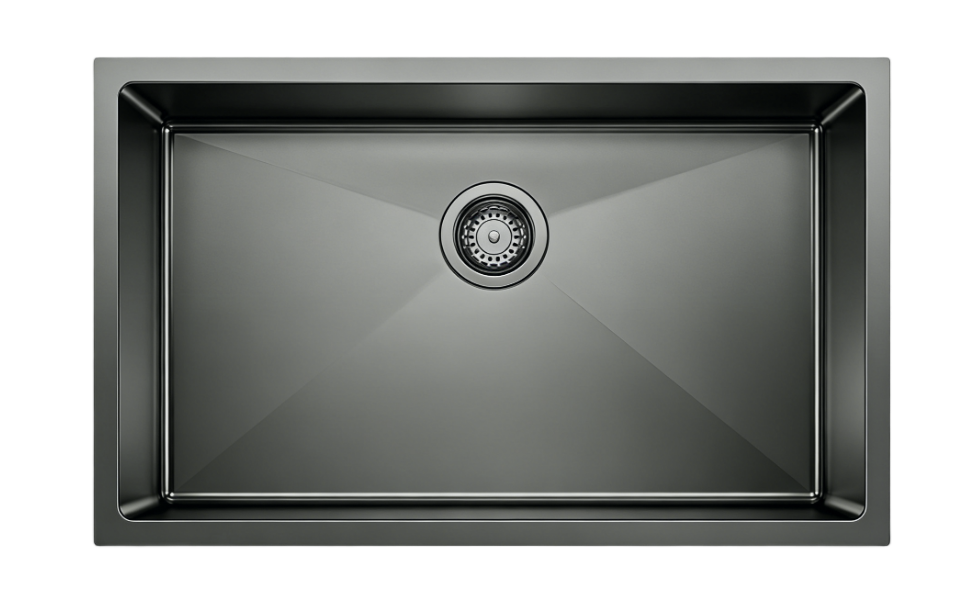 GR 7045 BLACK PASLANMAZ ÇELİK EVİYE