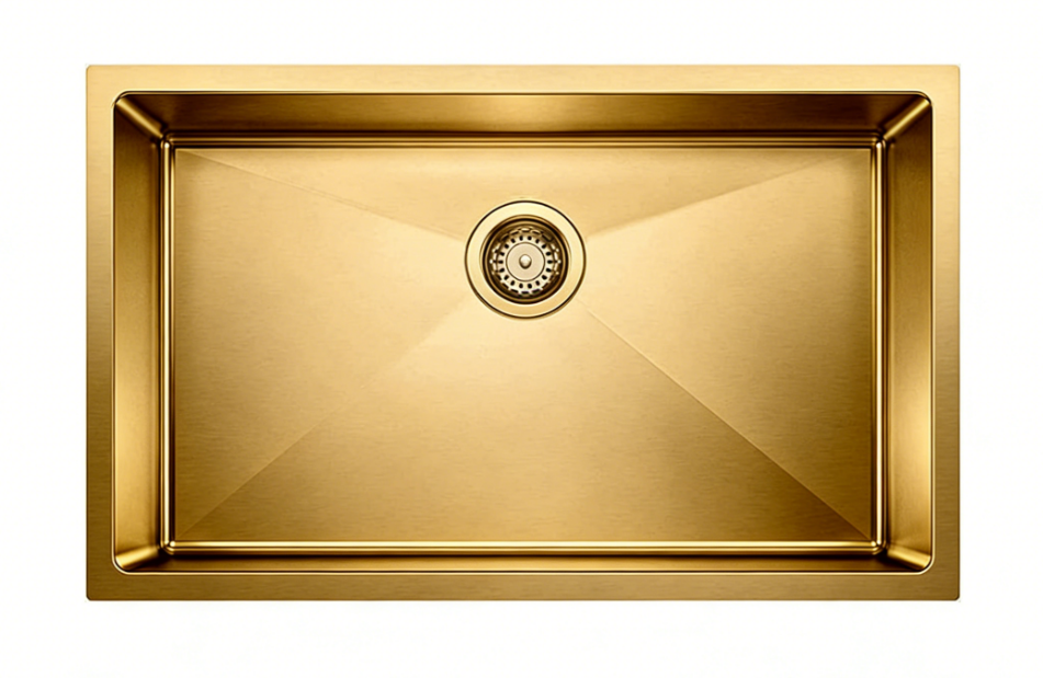 GR 7045 GOLD PASLANMAZ ÇELİK EVİYE