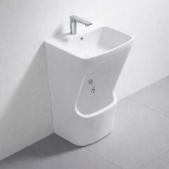 Abdest Lavabosu Alt ve Üst Batarya Manuel T 3890