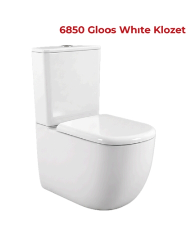 6850 Klozet Gloos White