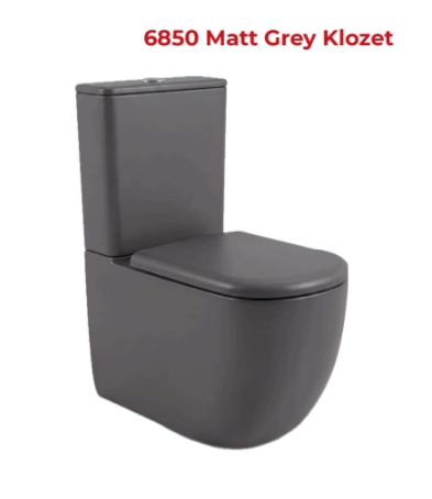6850 Klozet Matt Grey