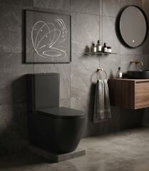 6850 Klozet Matt Black