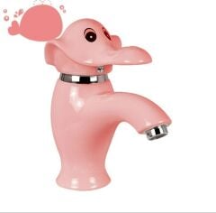 F01 Fil Figürlü Çoçuk Armatür Pembe