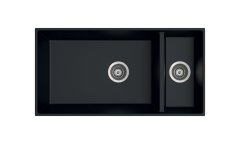 OLWIN I 870 Granit Evye 1,5 Gözlü Damlalıksız Siyah Metalik