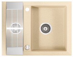 CIRE 630 Granit Evye 1,5 Gözlü Damlalıksız Krem (Ecru)