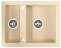 CIRE 630 Granit Evye 1,5 Gözlü Damlalıksız Krem (Ecru)