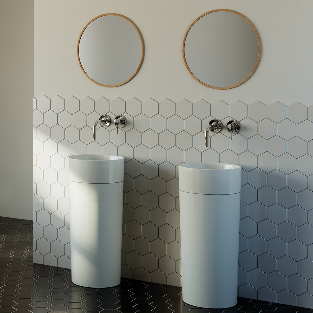 Round 1 Monoblok Lavabo