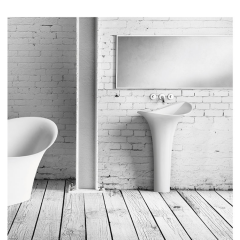 Alice S Duvara Monte Monoblok Lavabo