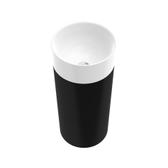 Duo S Siyah Panelli Monoblok Lavabo