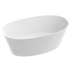 DUO II Free Standing Beyaz Panelli Küvet